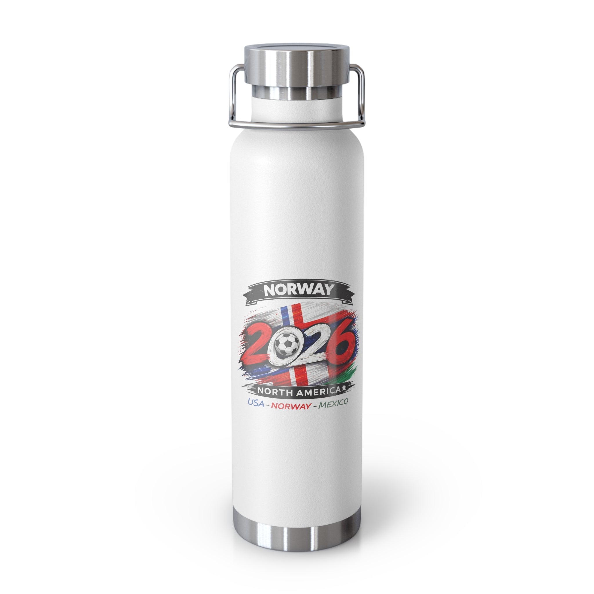 Norway 2026 Soccer Tour 22oz Insulated Bottle