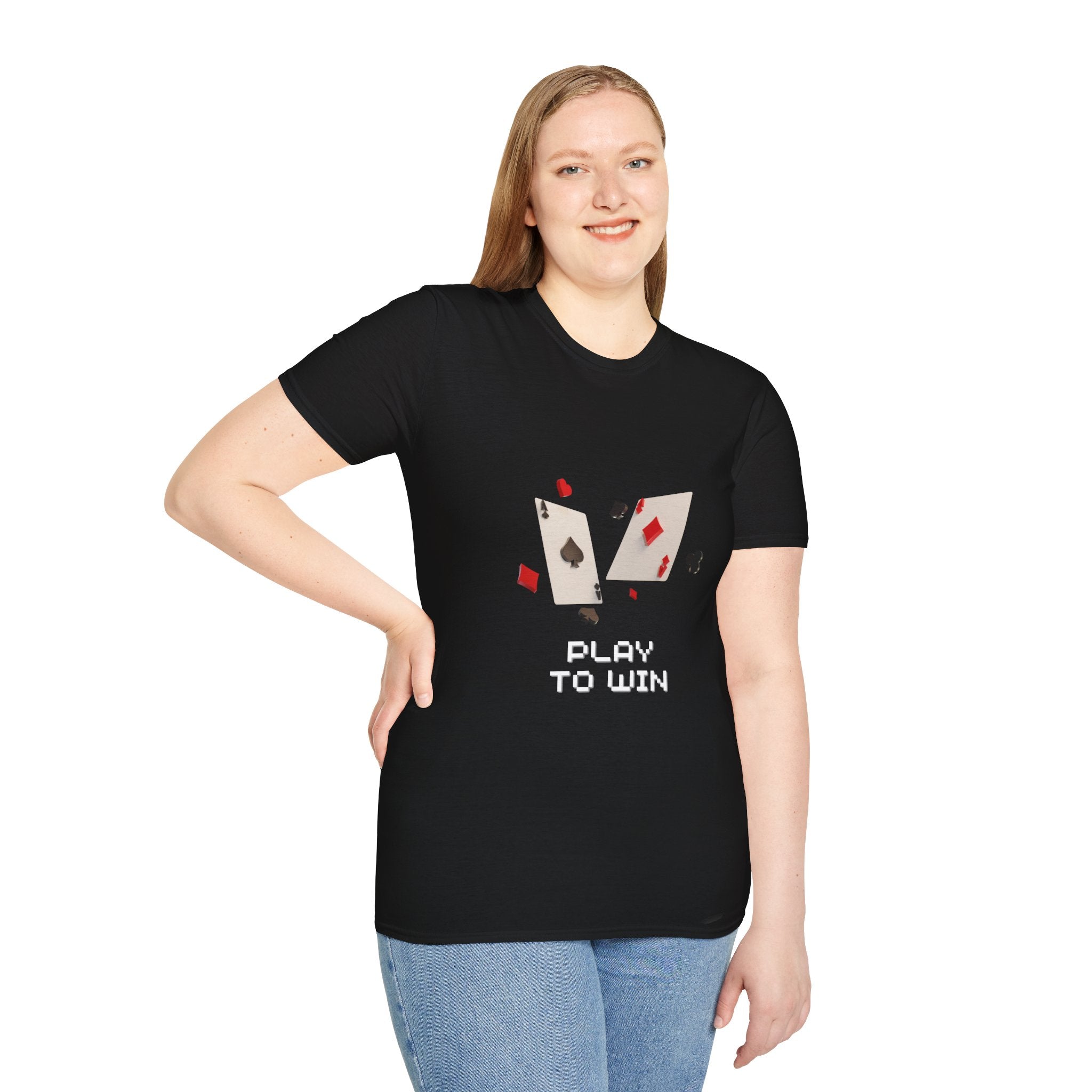 Play to Win T-Shirt — Poker Cards Gaming Tee