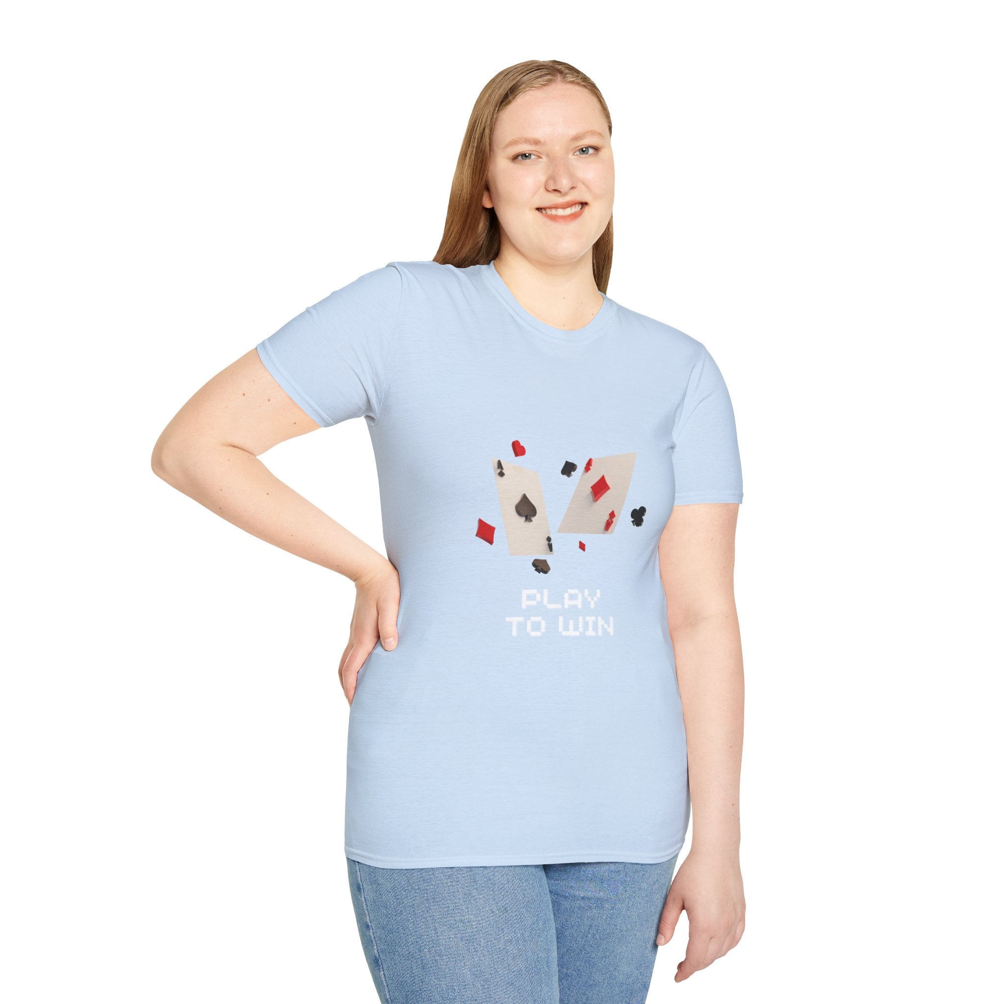 Play to Win T-Shirt — Poker Cards Gaming Tee