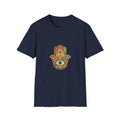 Hamsa Hand T-Shirt – Colorful Protective Eye Boho Tee