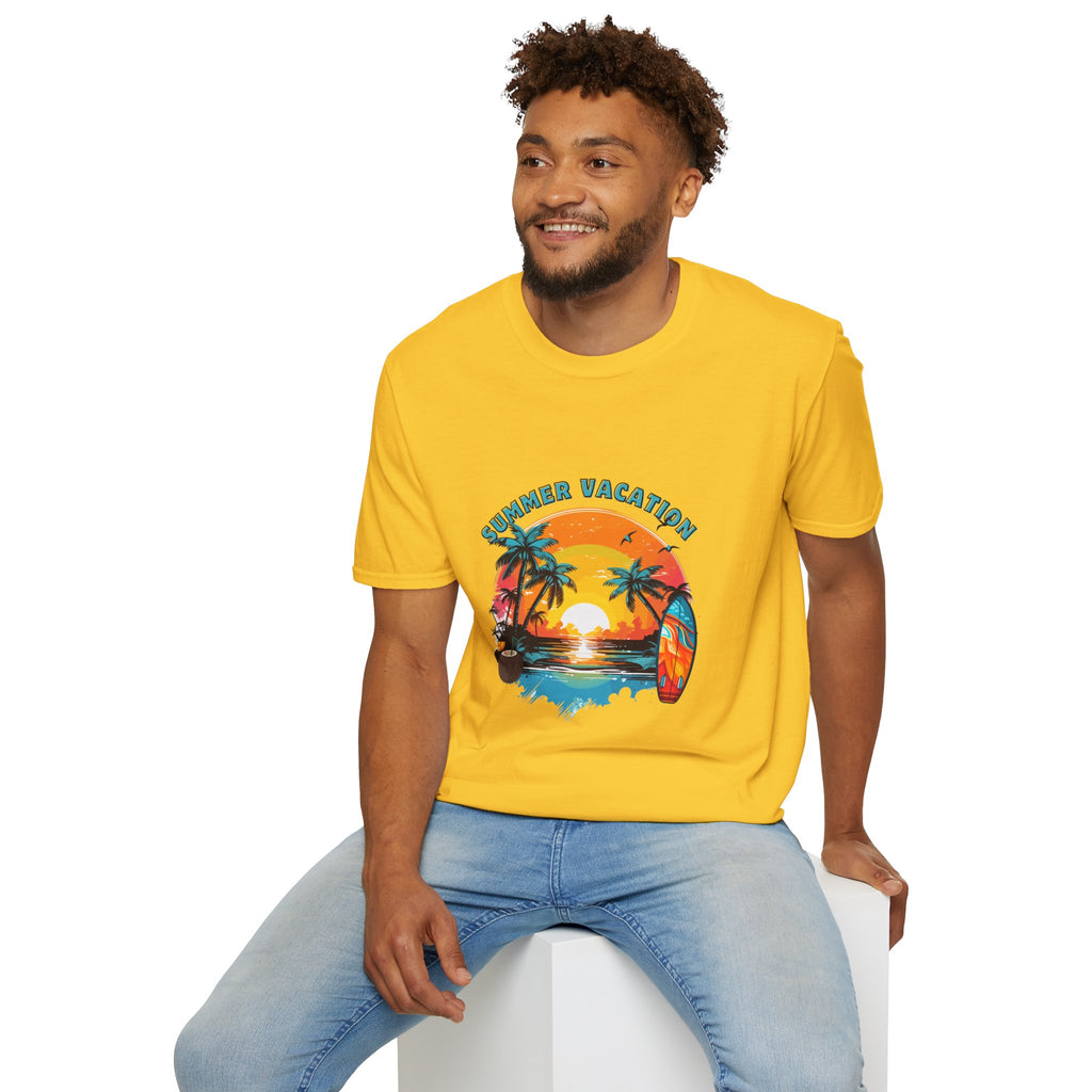 Summer Vacation Graphic T-Shirt