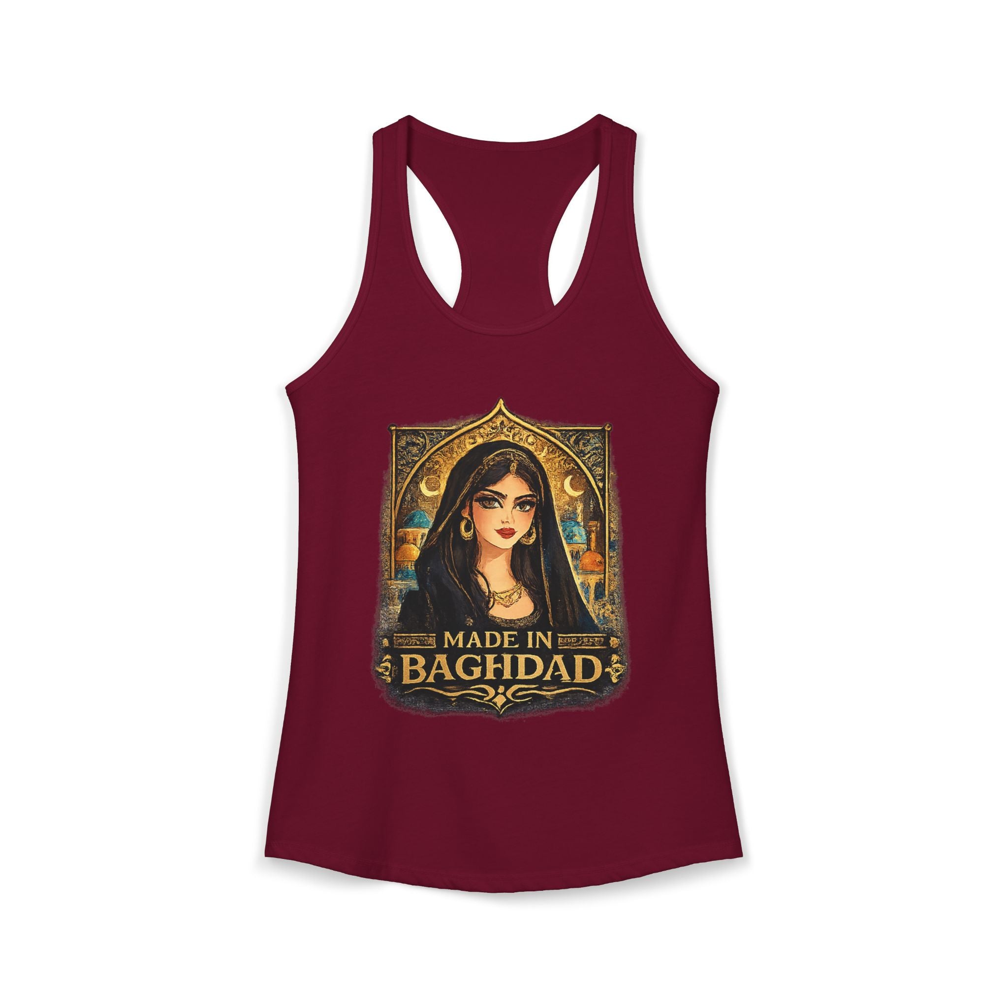 Women's Ideal Racerback Tank made in baghdad