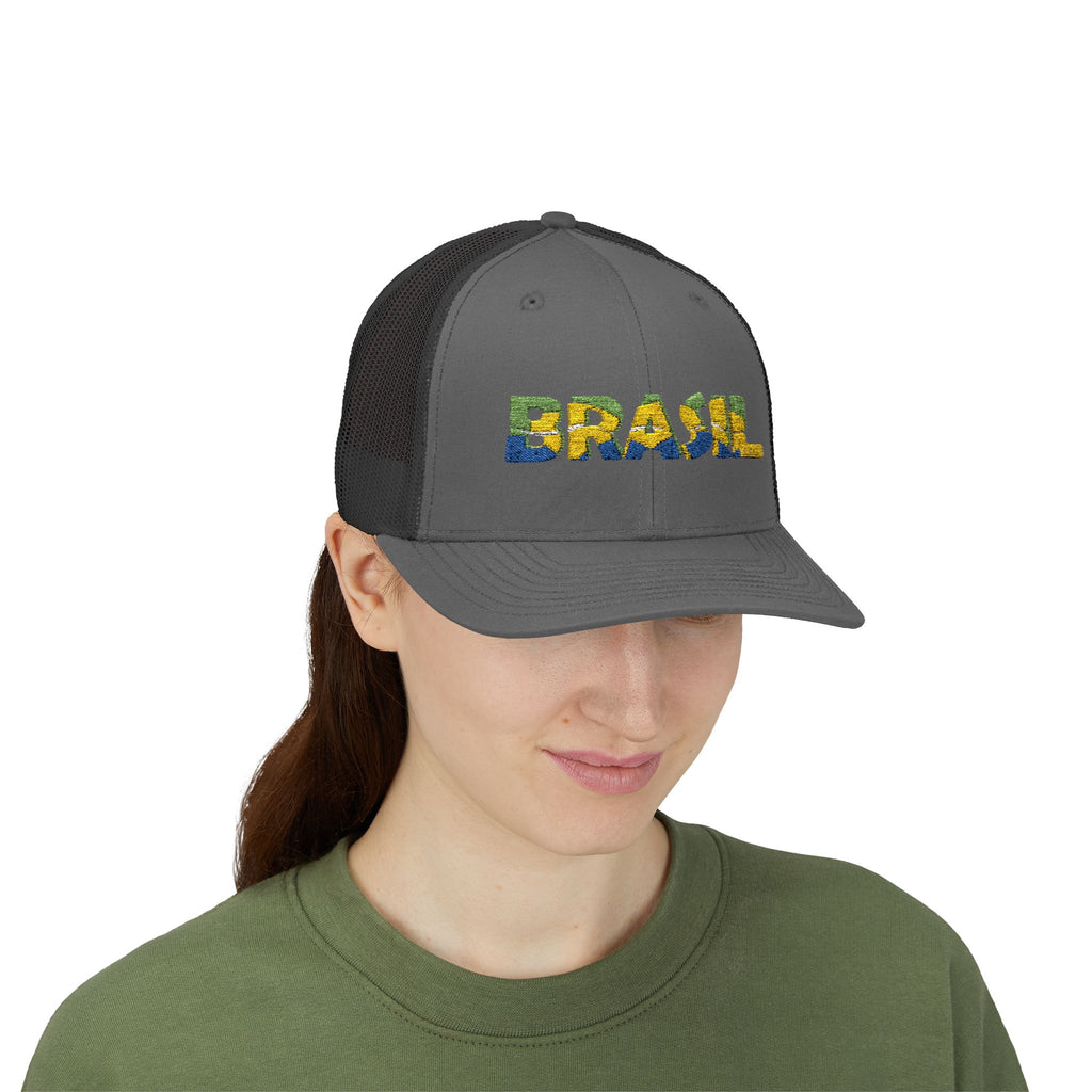 Brazil Floral Trucker Cap