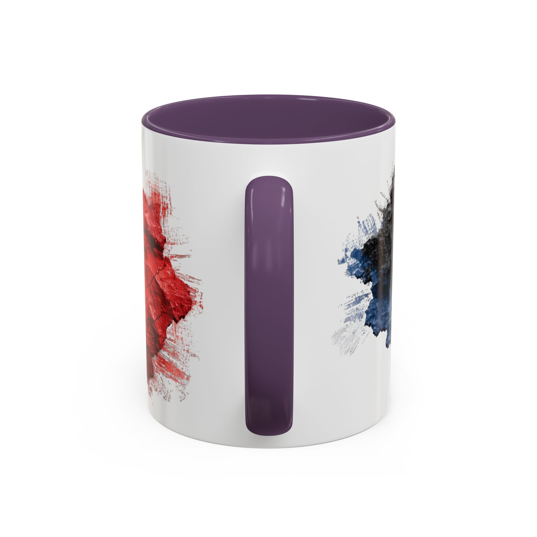 Belgium Flag Coffee Mug – Distressed Watercolor Accent Mug (11/15oz)