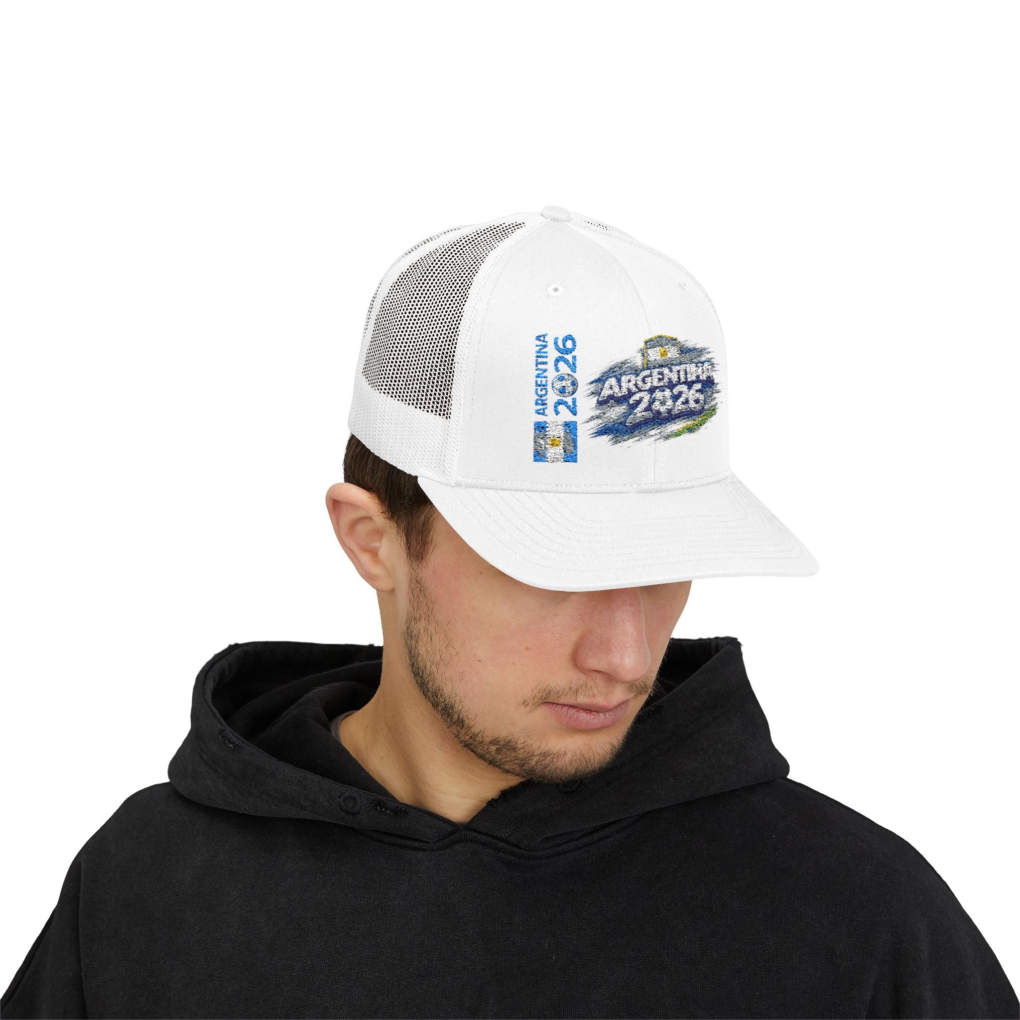Argentina 2026 Trucker Cap – Soccer Cup Supporter Snapback