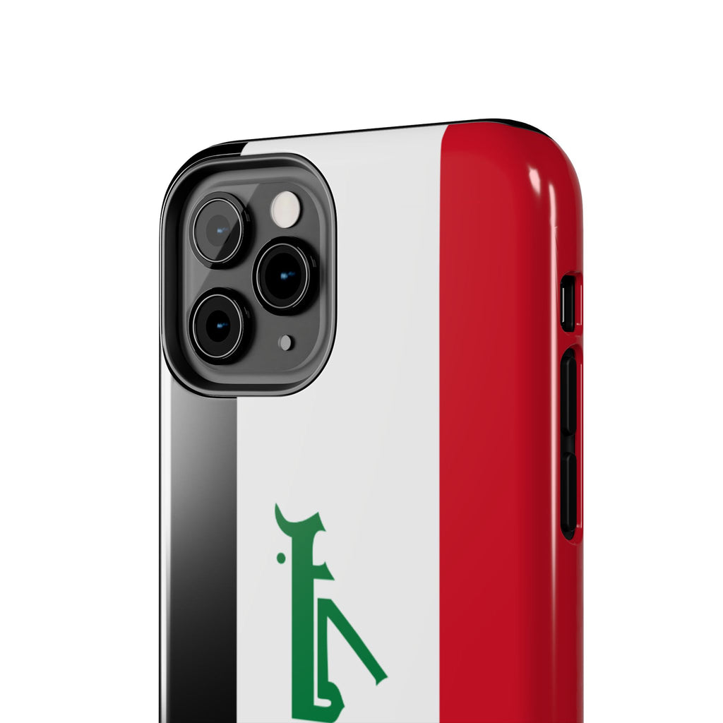 Iraq Flag Tough Phone Case — Durable Patriotic iPhone/Android Cover