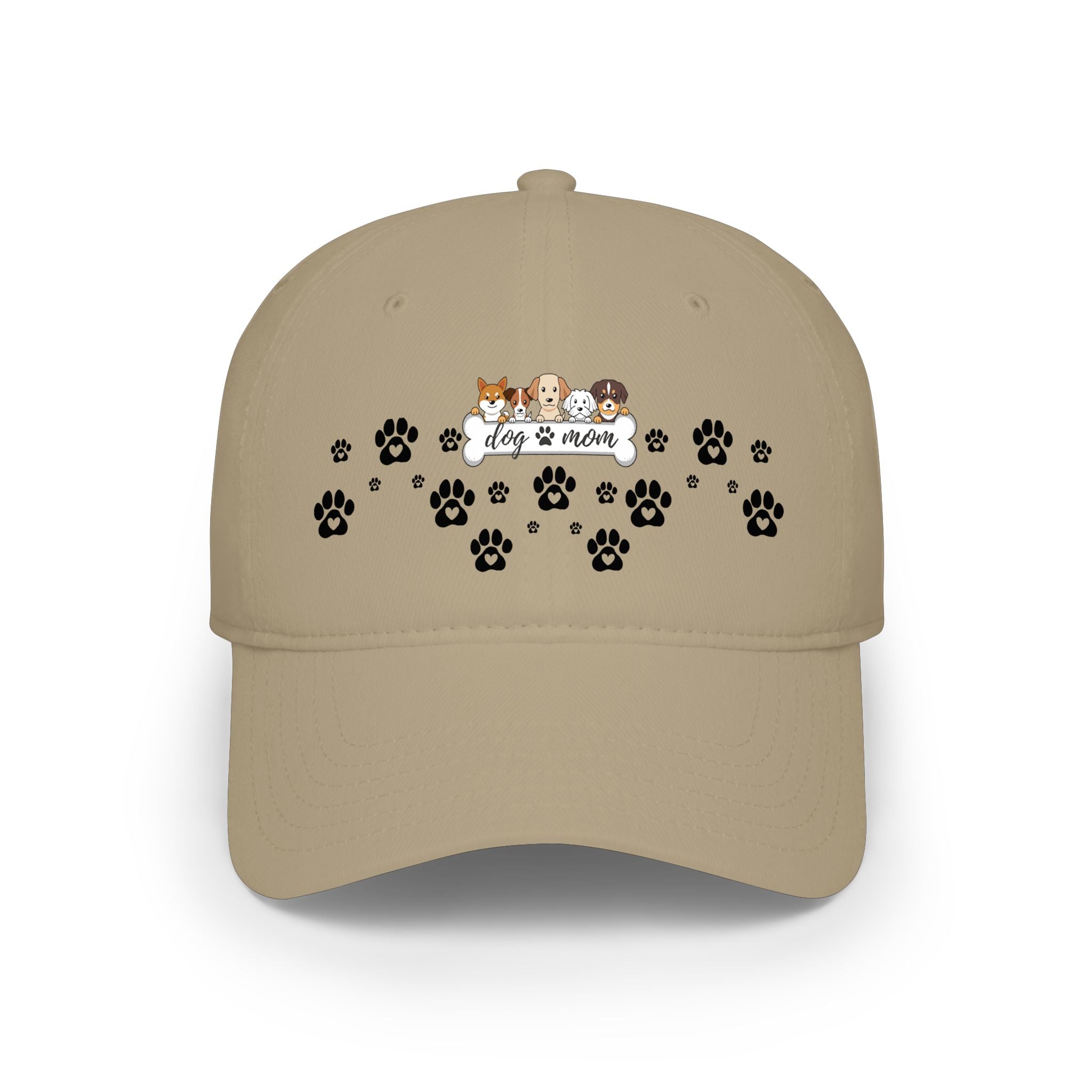 Pet Lover Paw Print Baseball Cap — Cute Dogs & Cats “Paws & Love” Hat