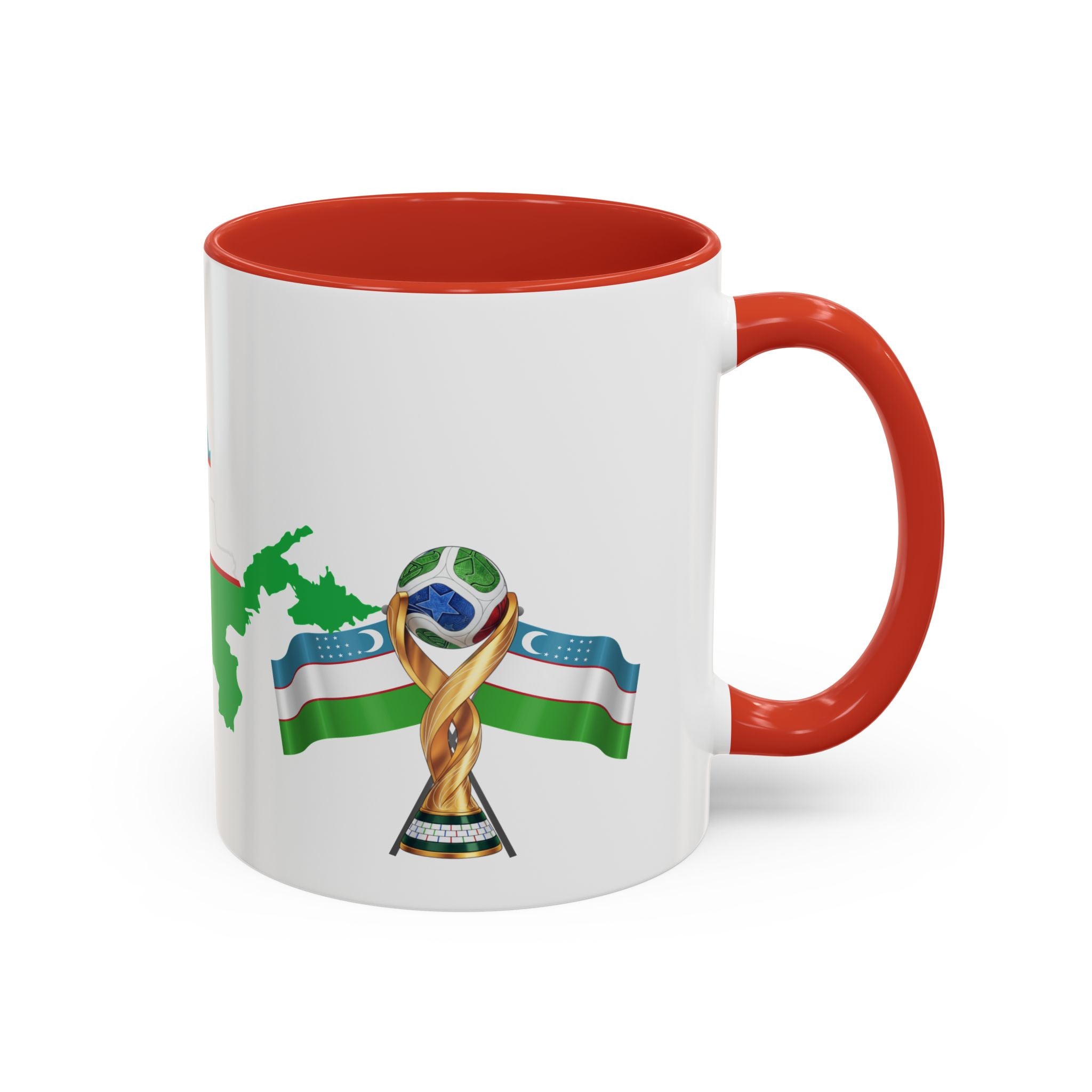 Uzbekistan Accent Coffee Mug (11, 15oz)