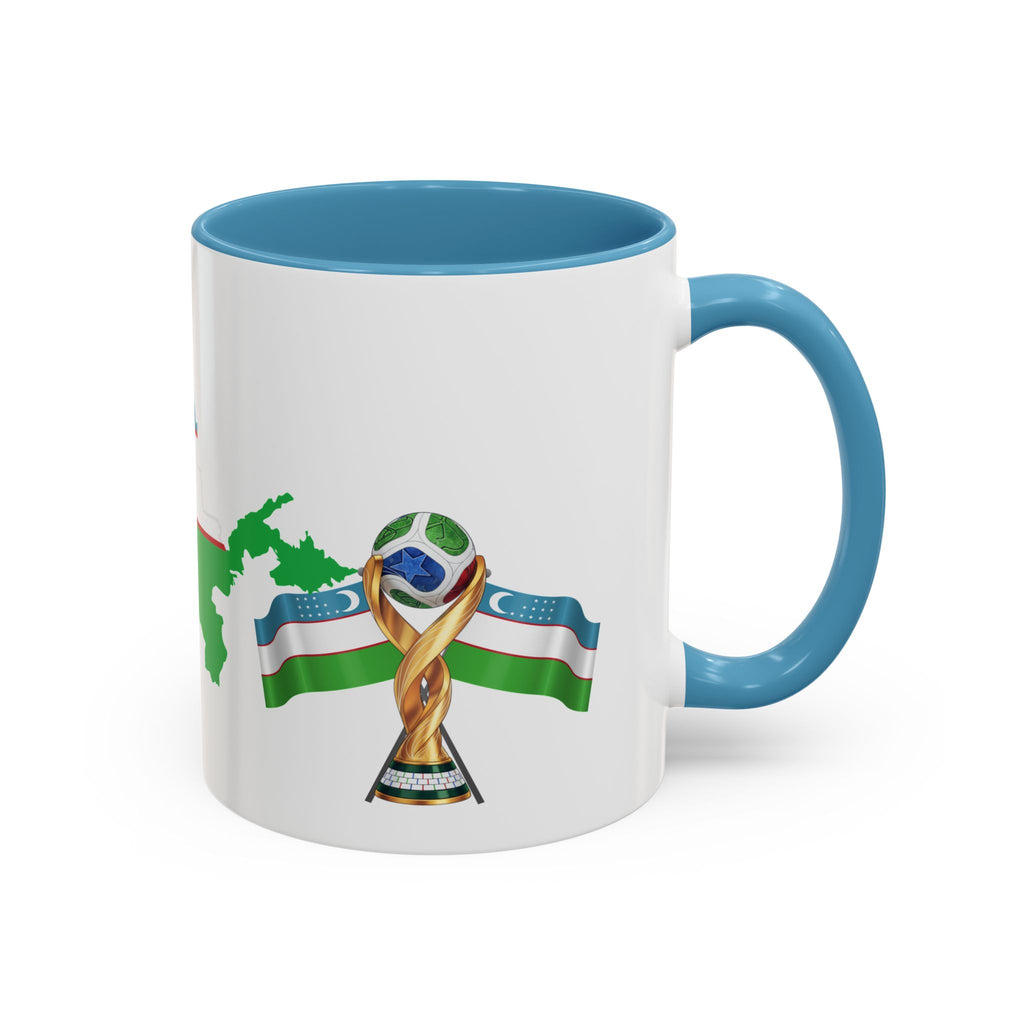 Uzbekistan Accent Coffee Mug (11, 15oz)