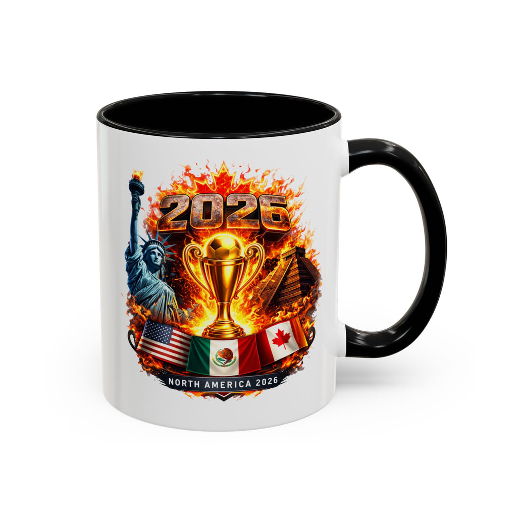 2026 North America Championship Coffee Mug — Trophy & Flags Accent Mug