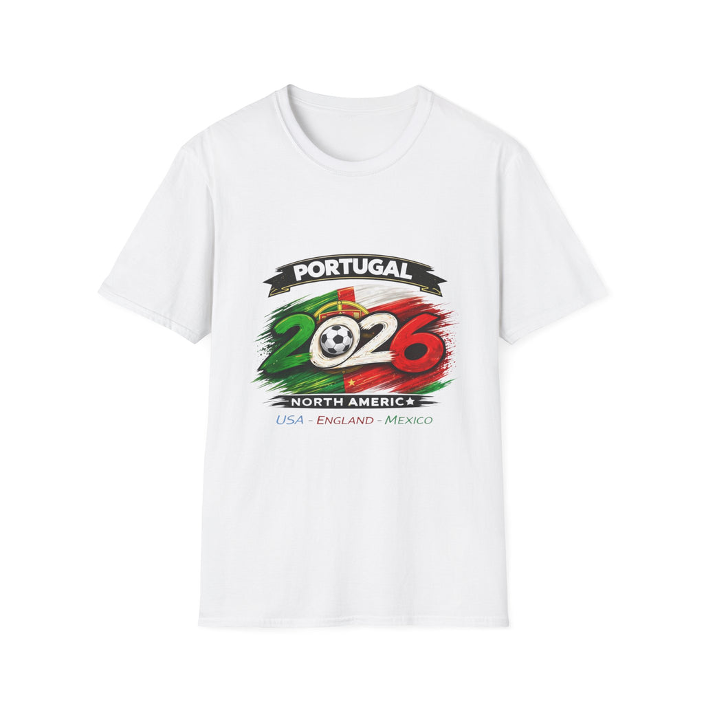Portugal 2026 Soccer T-Shirt — Cup Qualifiers USA/Canada/Mexico Fan Tee