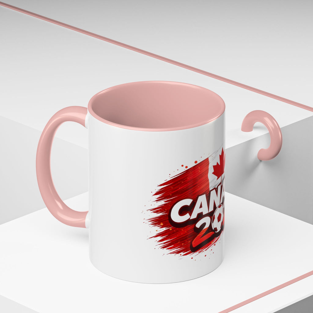 Canada 2026 Soccer Coffee Mug — Canadian Cup Fan Gift