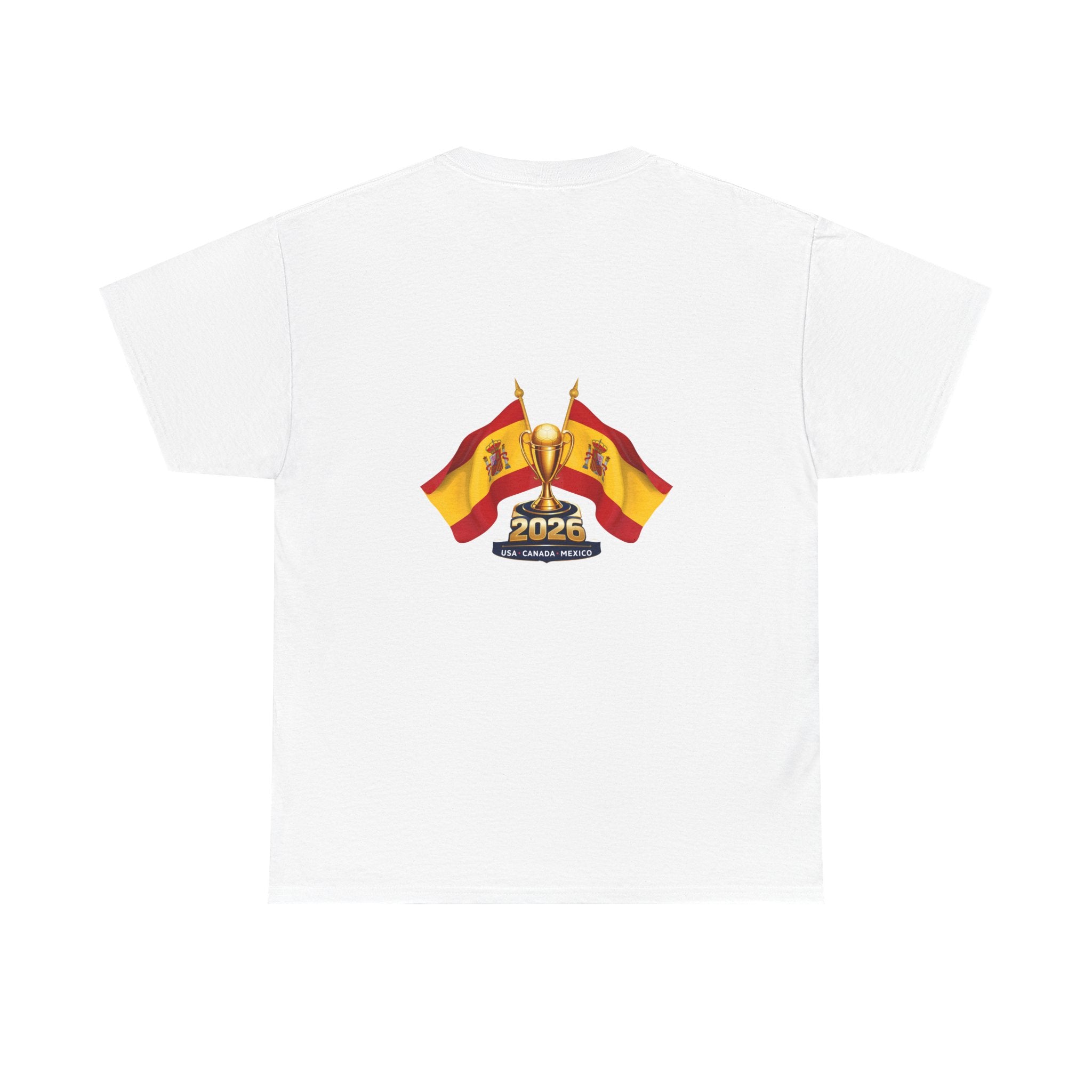 Spain Flag T-Shirt — 2026 Cup Fan Tee
