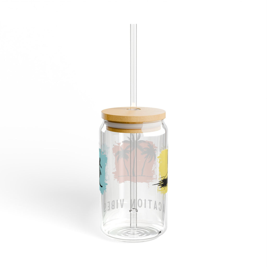 Vacation Vibes 16oz Sipper Glass
