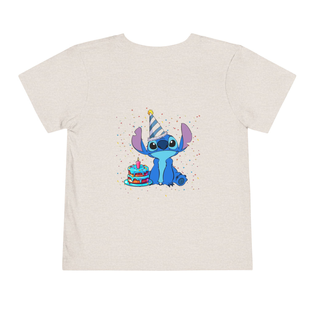 Stiche birthday Toddler Short Sleeve Tee
