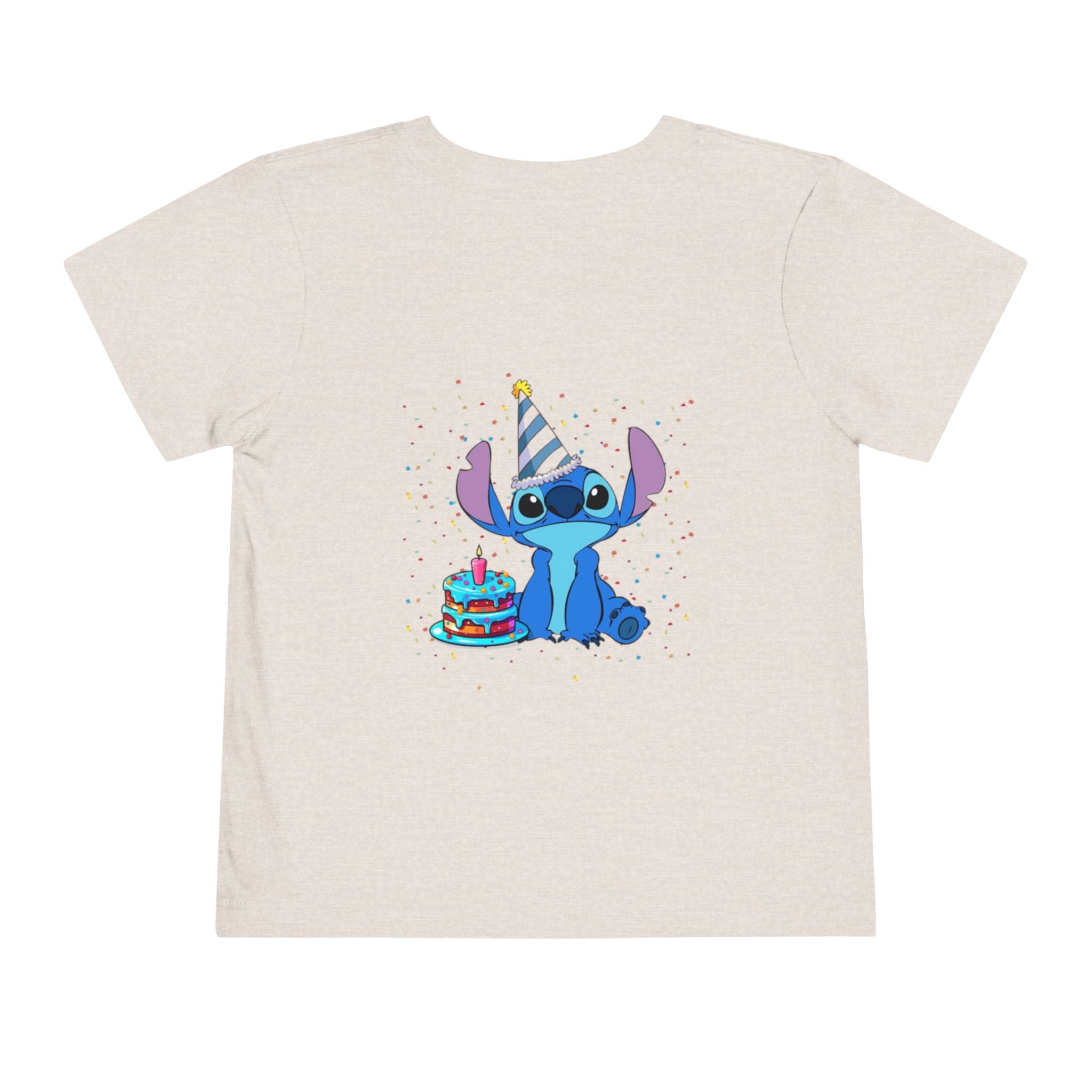 Stiche birthday Toddler Short Sleeve Tee