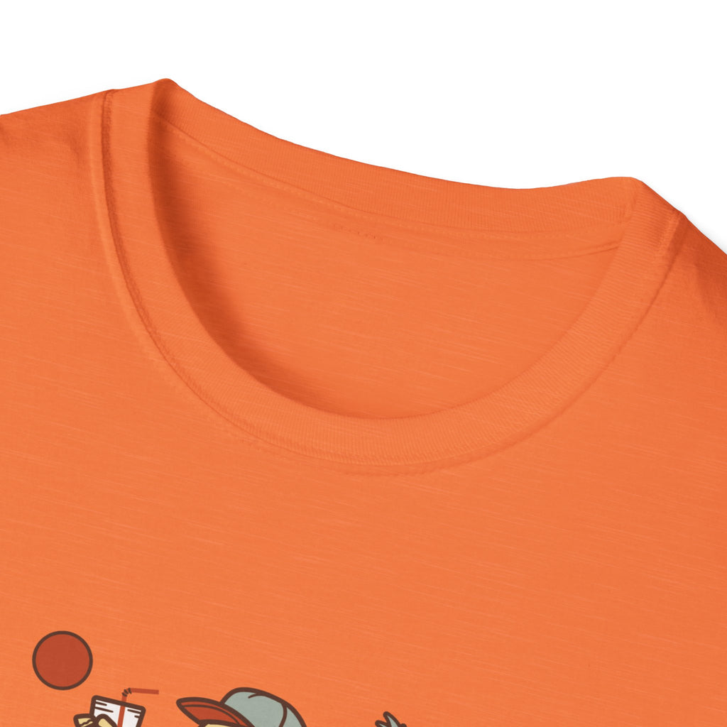 Hello Summer Skeleton T-Shirt — Retro Beach Vacation Tee