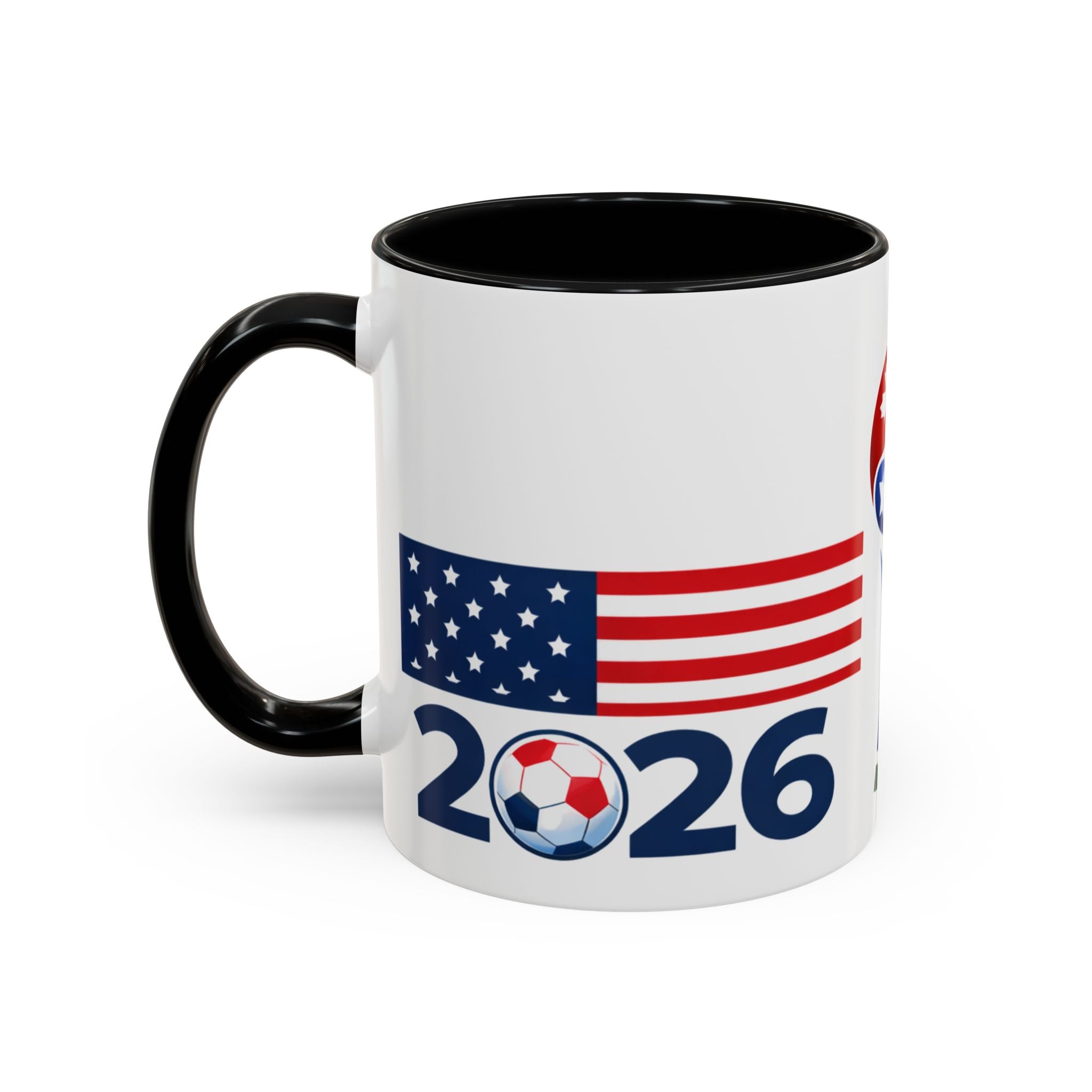 2026 cup USA+Canada Soccer Coffee Mug — 11/15oz Accent