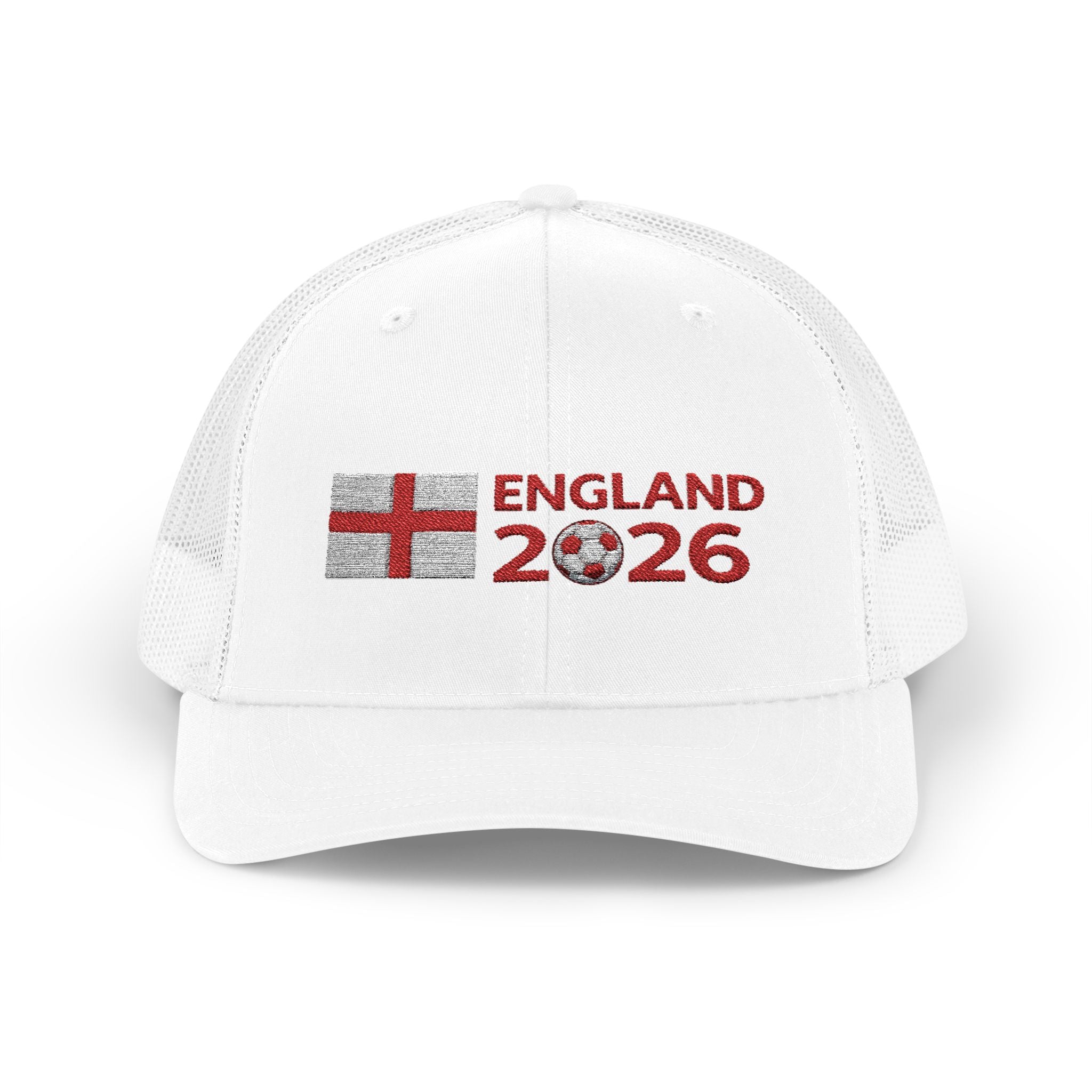 England 2026 Snapback Trucker Cap – Football World Cup Fan Hat