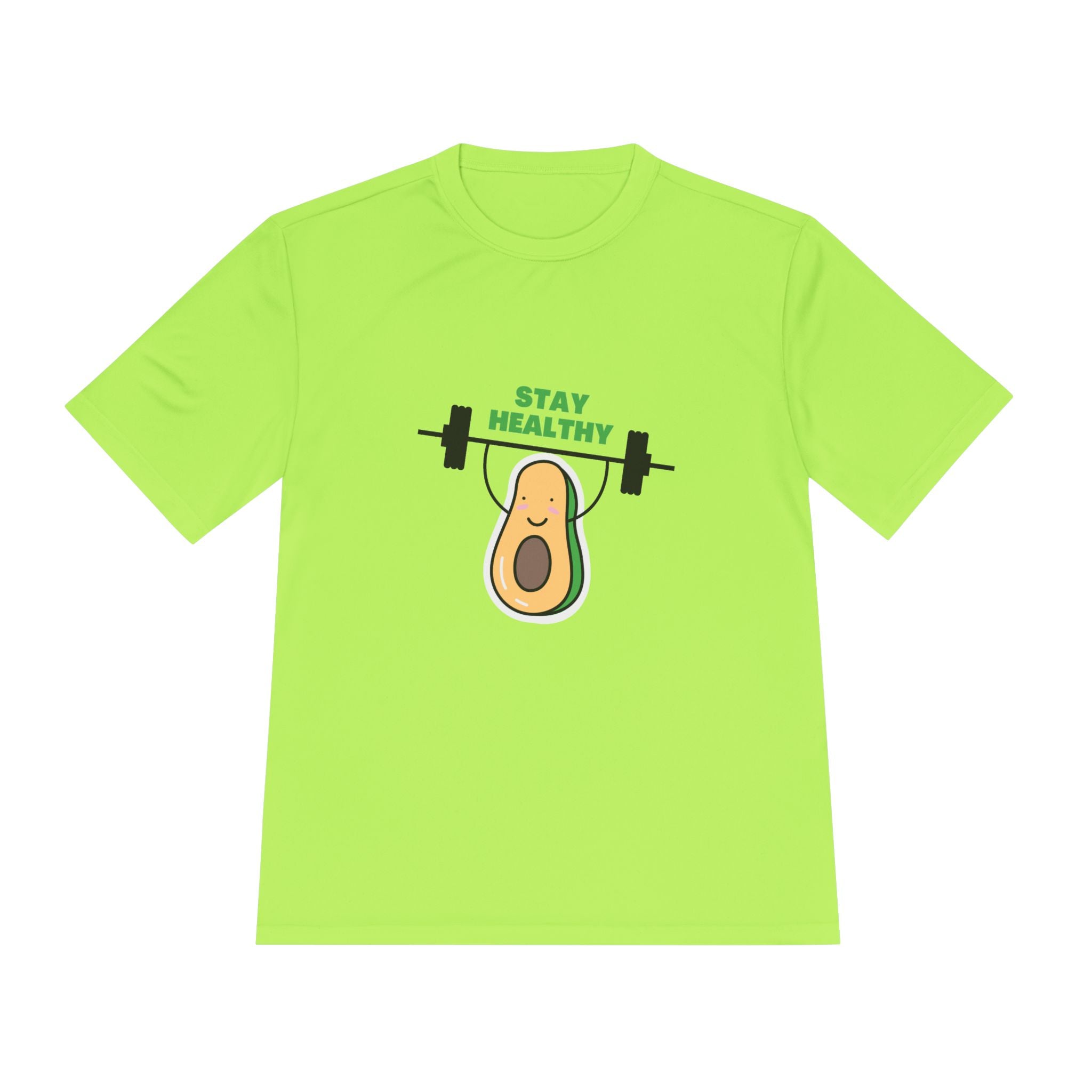 Stay Healthy Avocado Weightlifting Tee