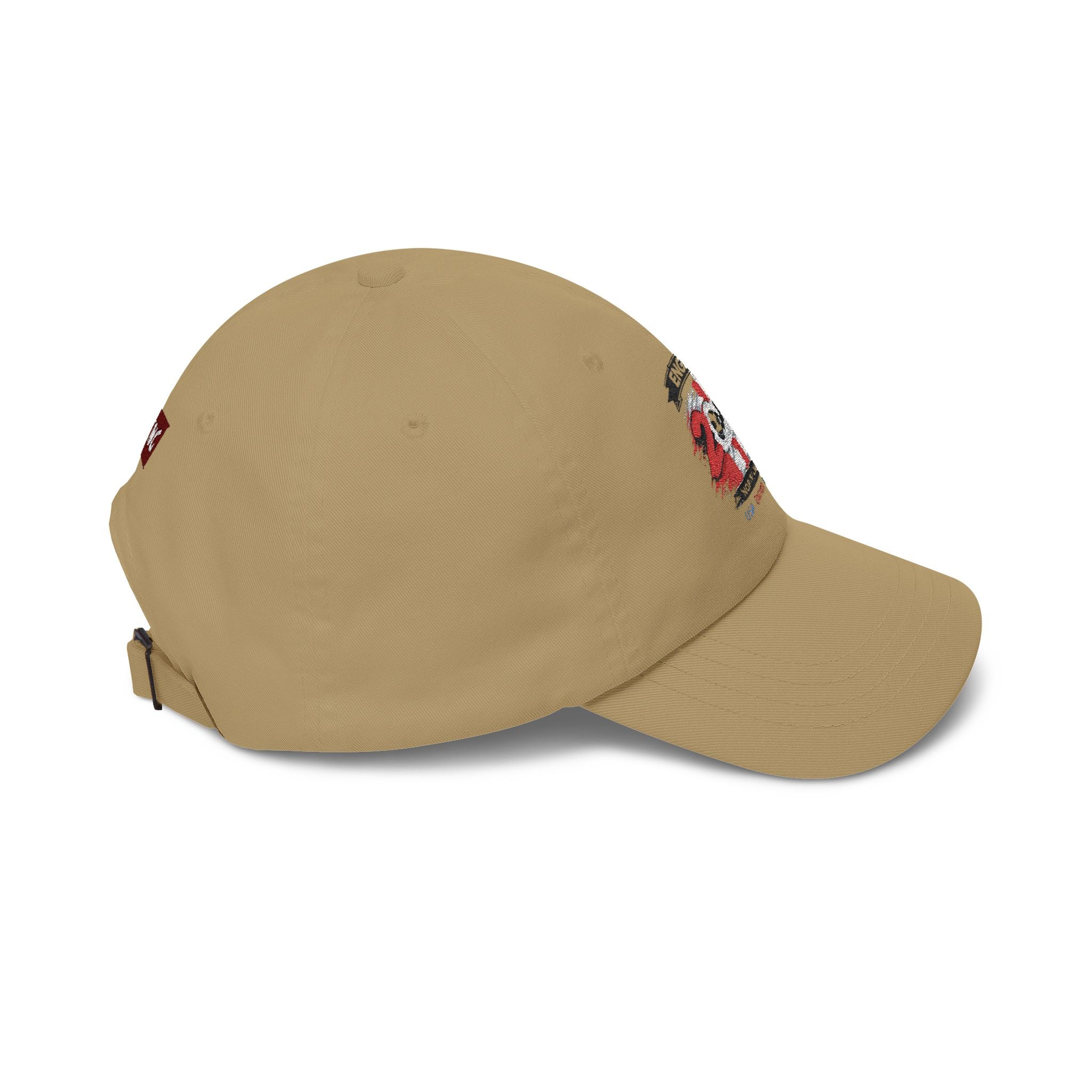England 2026 Soccer Dad Cap — Retro Flag Embroidered Baseball Hat