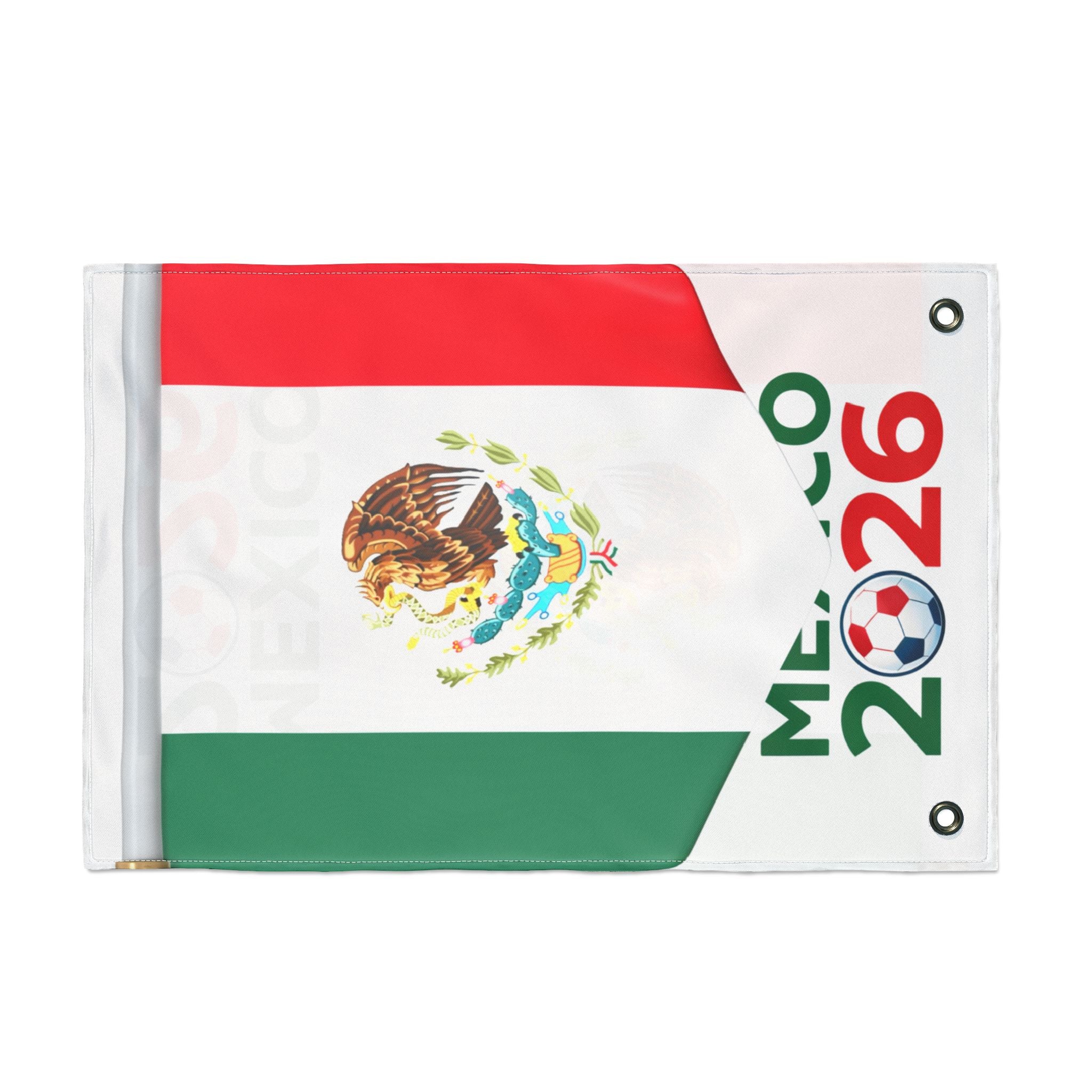 MEXICO Double Sided Flag