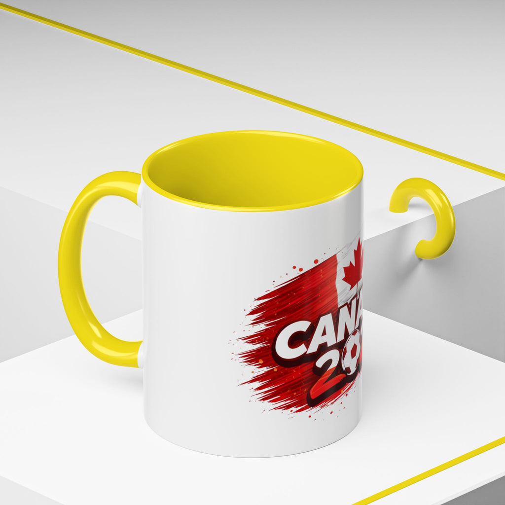 Canada 2026 Soccer Coffee Mug — Canadian Cup Fan Gift