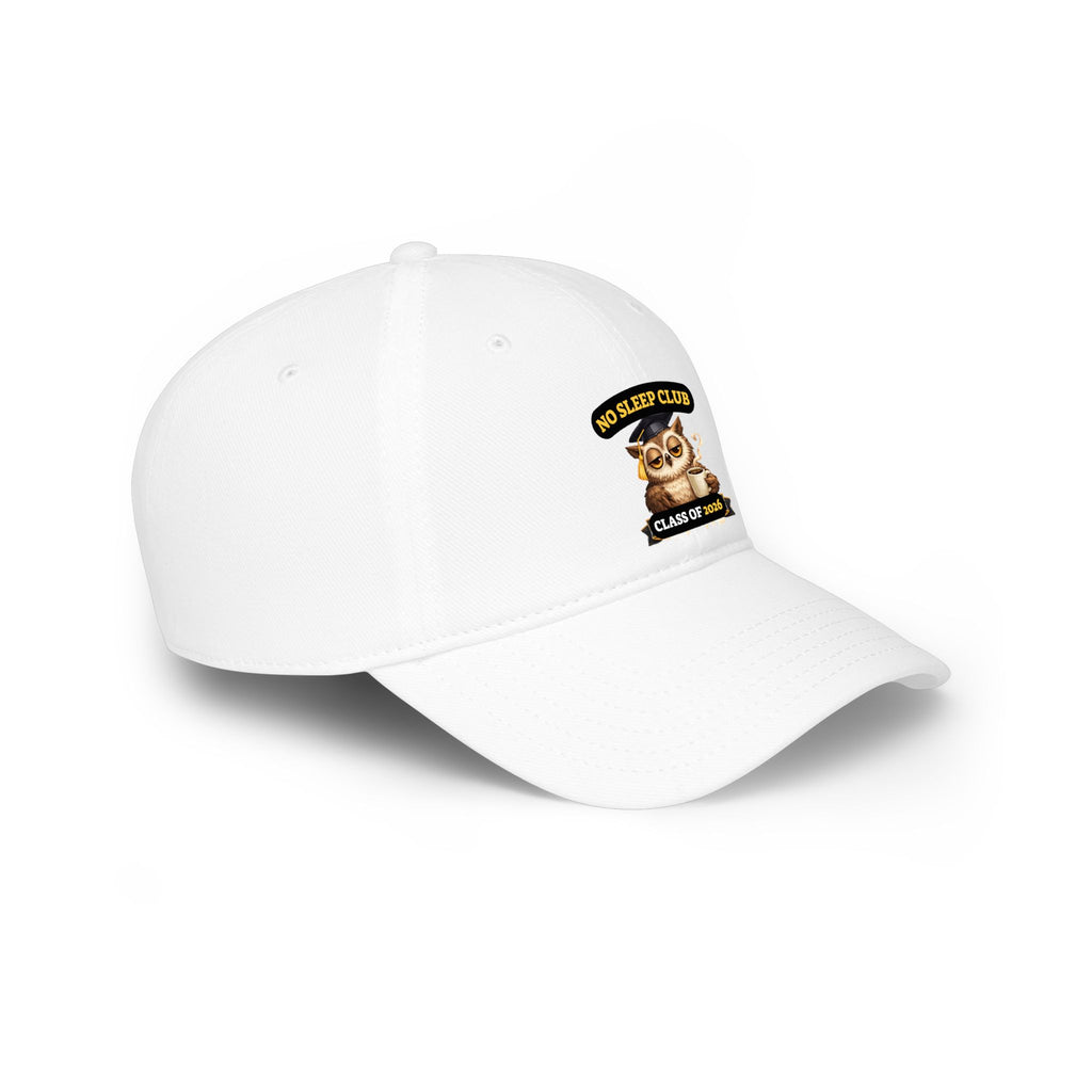 No Sleep Club Class of 2023 Cap — Graduation Owl Baseball Hat