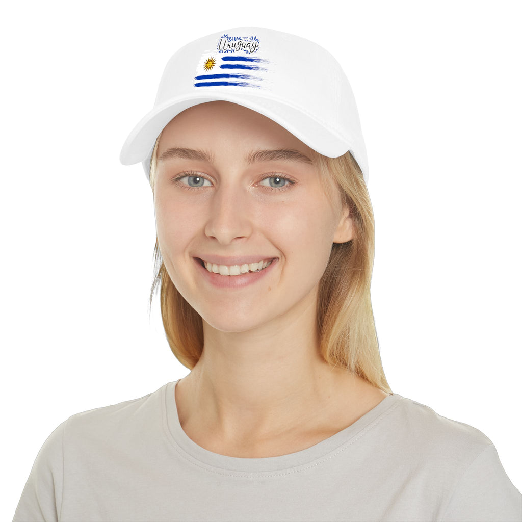 Uruguay Flag Low Profile Baseball Cap — 'Mi Tierra' Patriotic Dad Hat