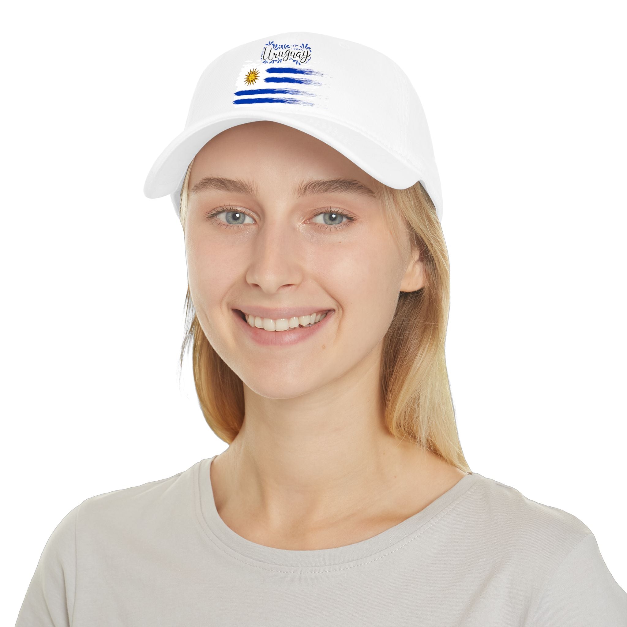 Uruguay Flag Low Profile Baseball Cap — 'Mi Tierra' Patriotic Dad Hat