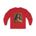 Baghdad Maiden Long Sleeve Tee — Vintage Middle Eastern Portrait Graphic
