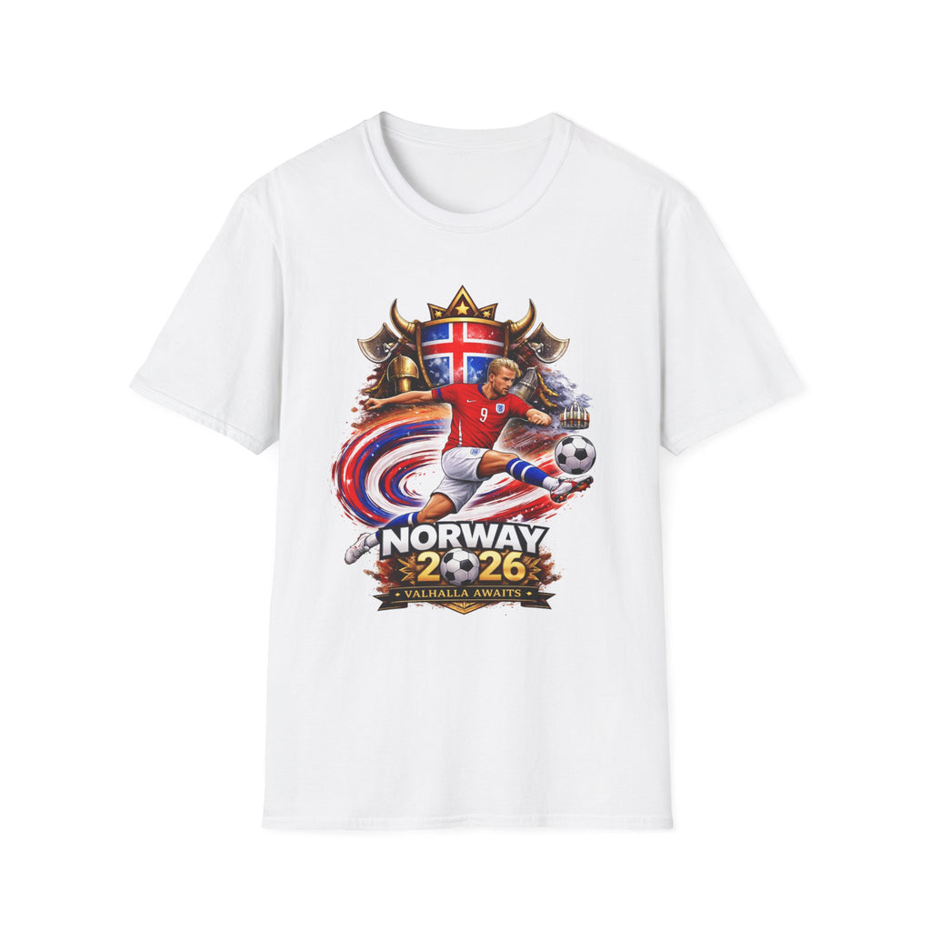 Norway 2026 Cup Soccer T-Shirt — Norwegian Football Fan Tee