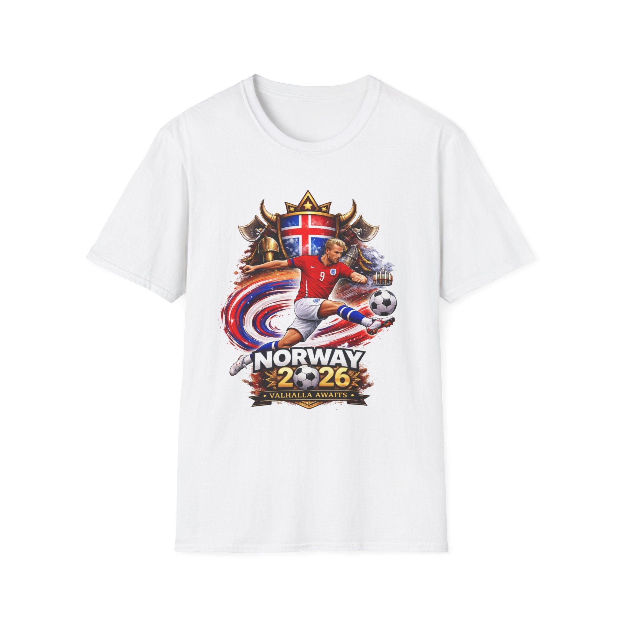 Norway 2026 Cup Soccer T-Shirt — Norwegian Football Fan Tee