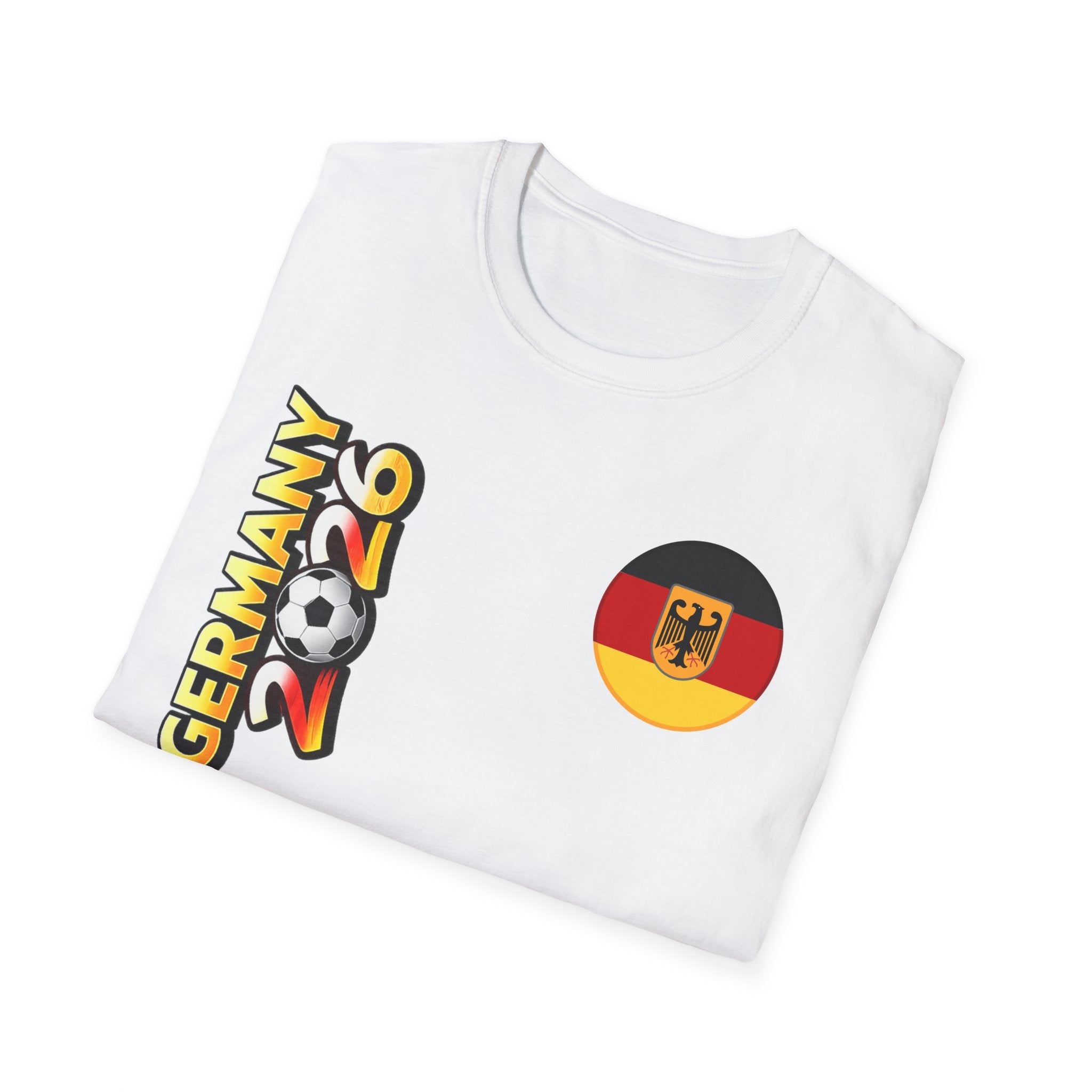Germany 2026 Soccer T-Shirt — German Flag Football Fan Tee
