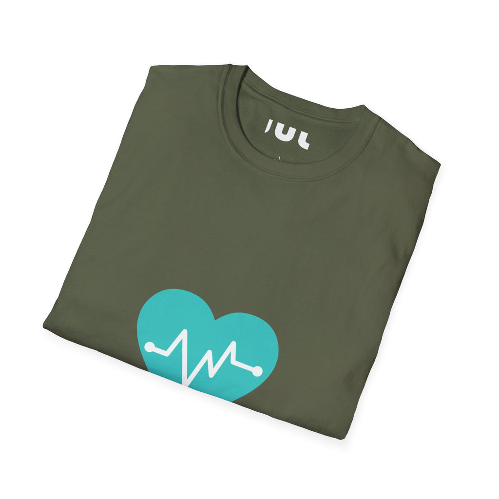 Future Doctor T-Shirt — Medical Student Tee with Heartbeat Graphic