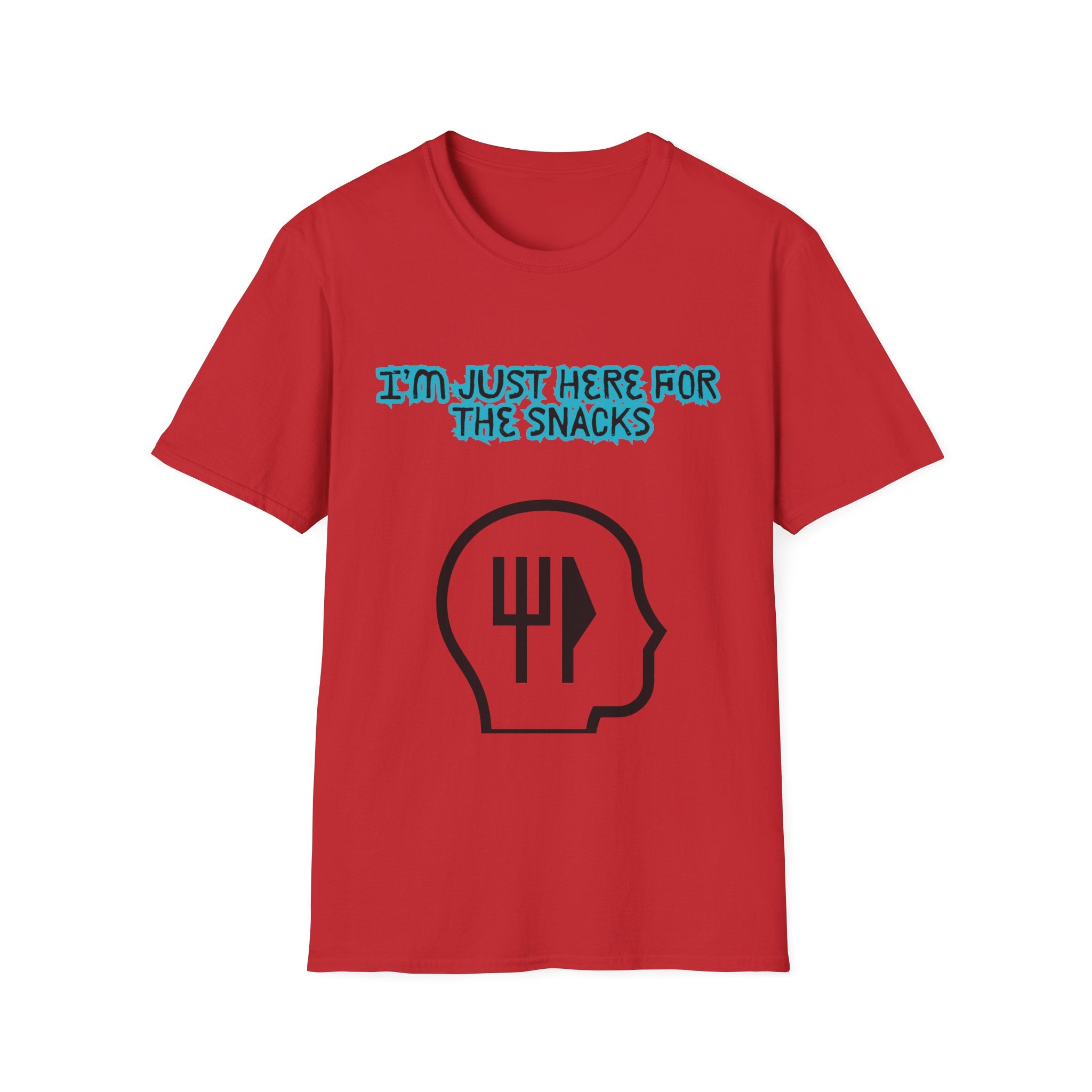 I’m Just Here for the Snacks Unisex Softstyle T-Shirt