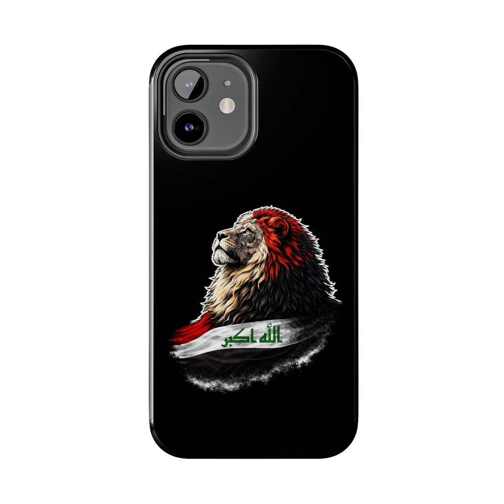 Iraq Lion Tough Phone Case — Protective iPhone Case with Iraqi Flag Design