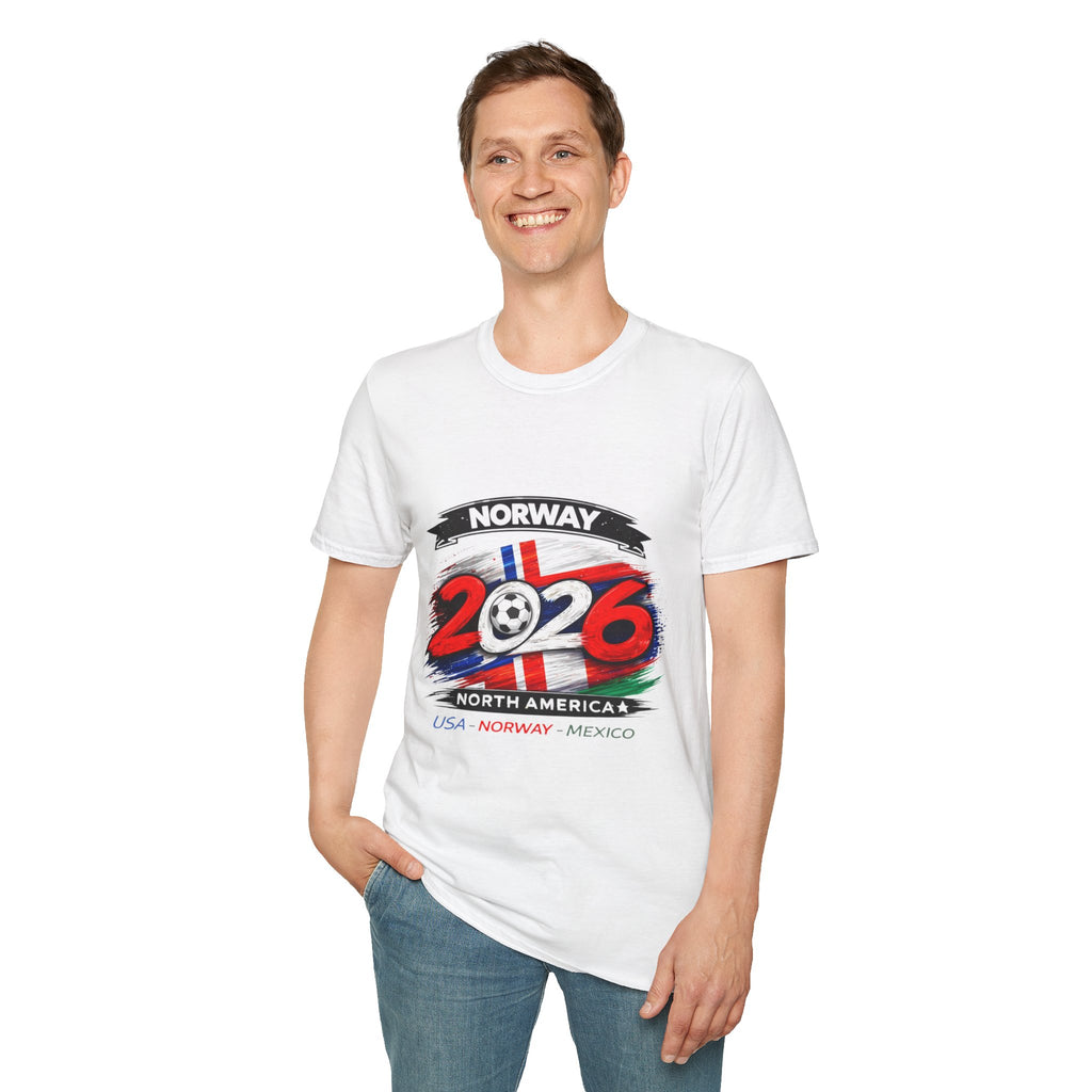 Norway 2026 Soccer T-Shirt — North America Qualifiers Fan Tee