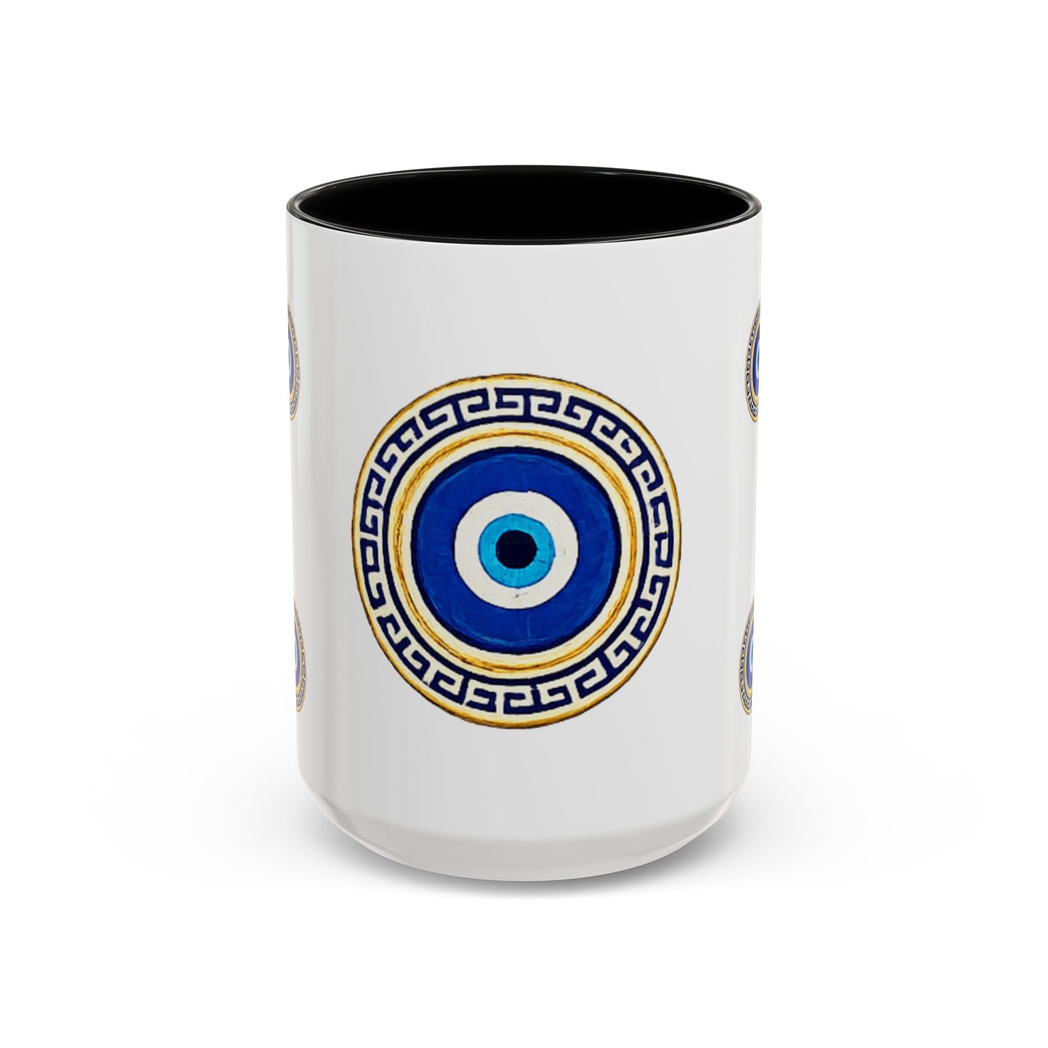 Evil Eye Accent Coffee Mug
