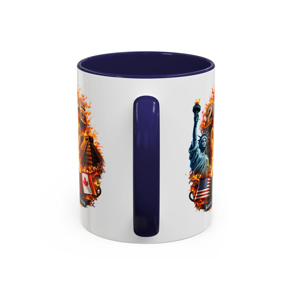 2026 North America Championship Coffee Mug — Trophy & Flags Accent Mug