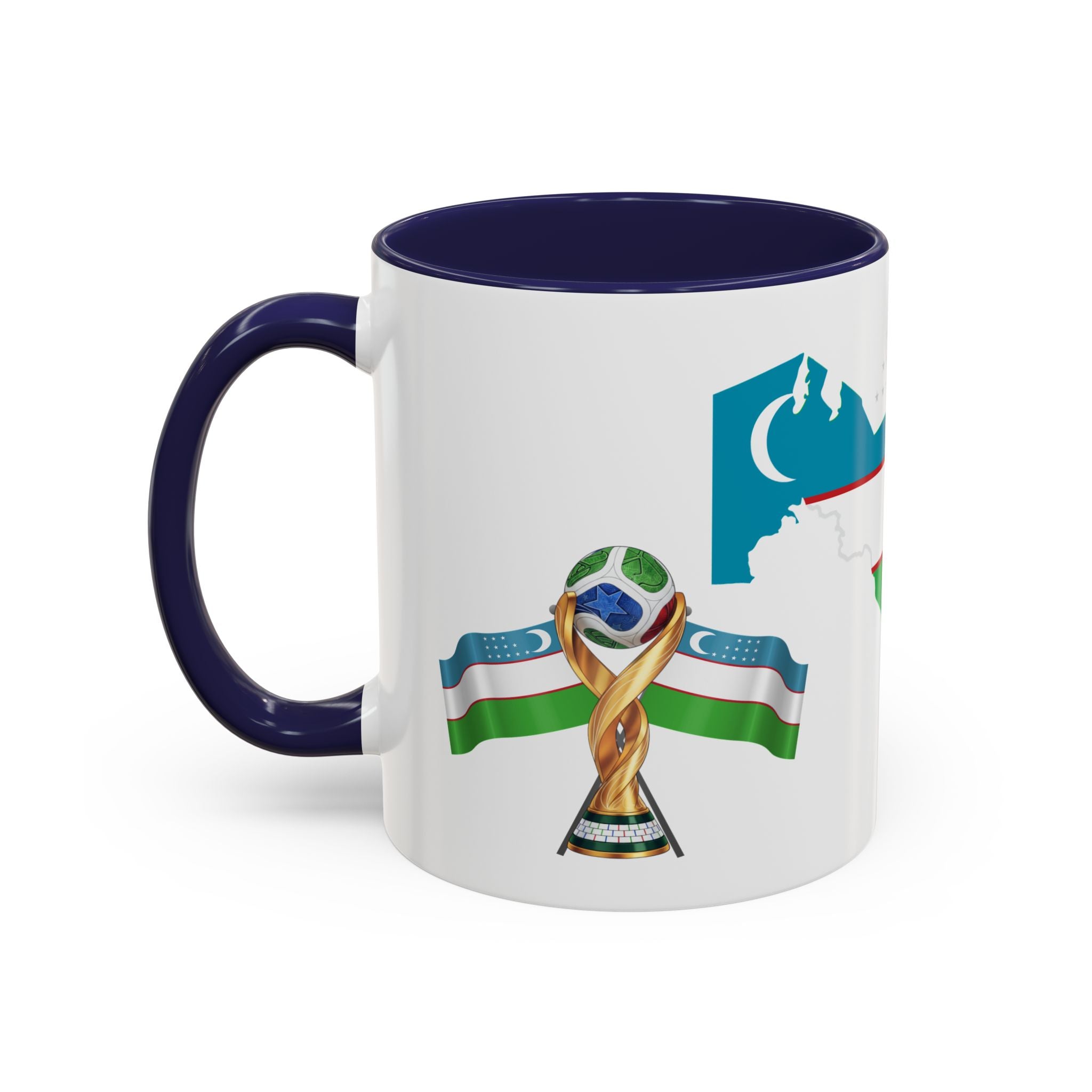 Uzbekistan Accent Coffee Mug (11, 15oz)