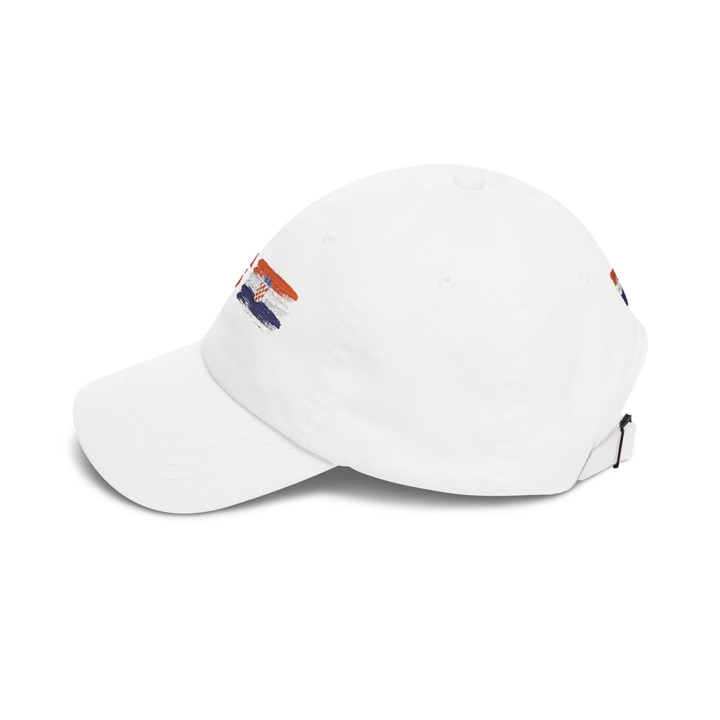 Croatia 2026 Soccer Dad Cap — Embroidered Flag & Football Hat