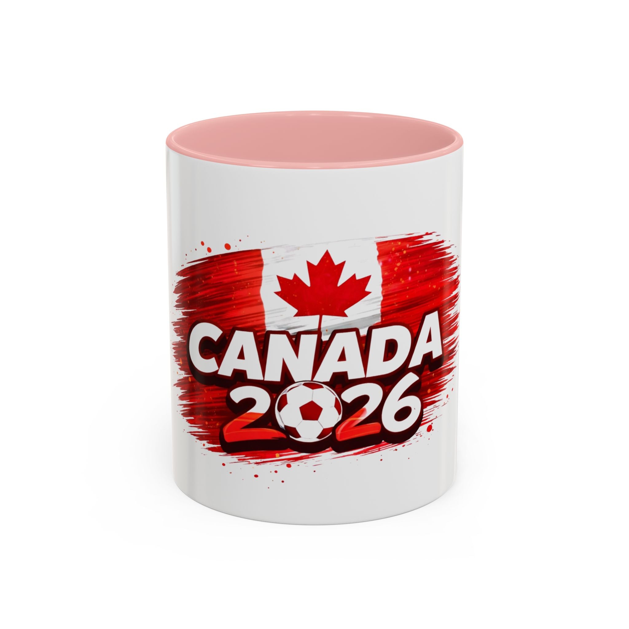 Canada 2026 Soccer Coffee Mug — Canadian Cup Fan Gift
