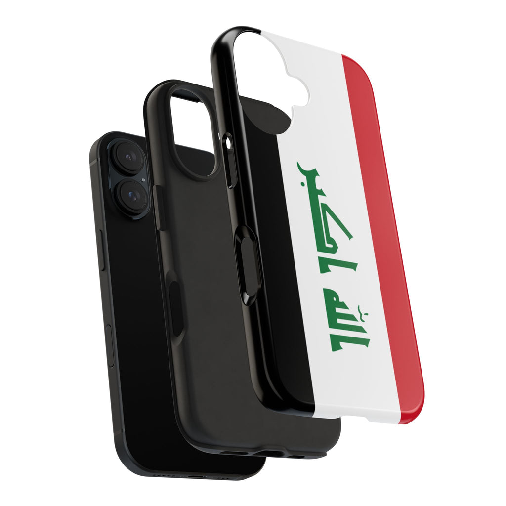 Iraq Flag Tough Phone Case — Durable Patriotic iPhone/Android Cover