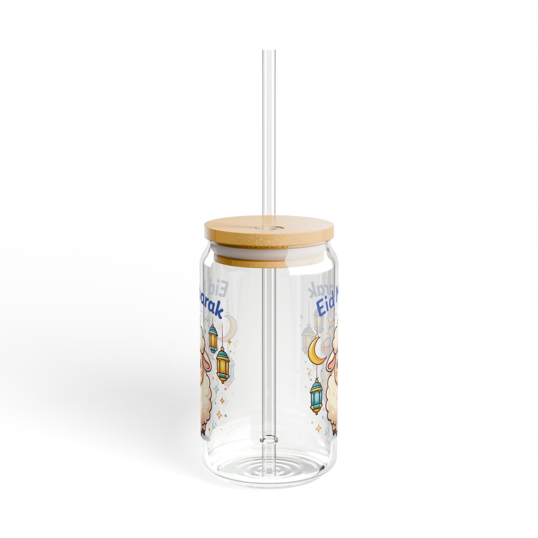 Eid Mubarak Sheep Sipper Glass
