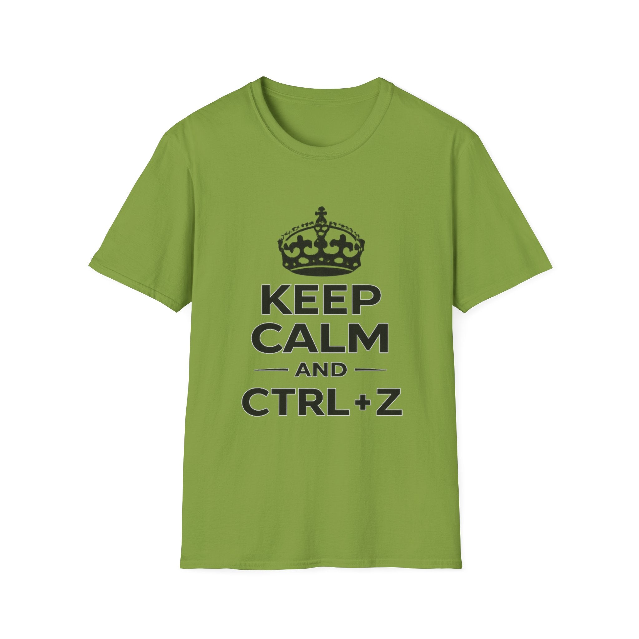 T-Shirt — "Keep Calm and Ctrl+Z" Graphic Tee