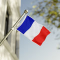 French Flag Double-Sided Garden Flag - Reversible Red White Blue Outdoor Décor
