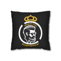 Barbershop Logo Pillowcase — Madrid Cutz Decorative Throw Pillow