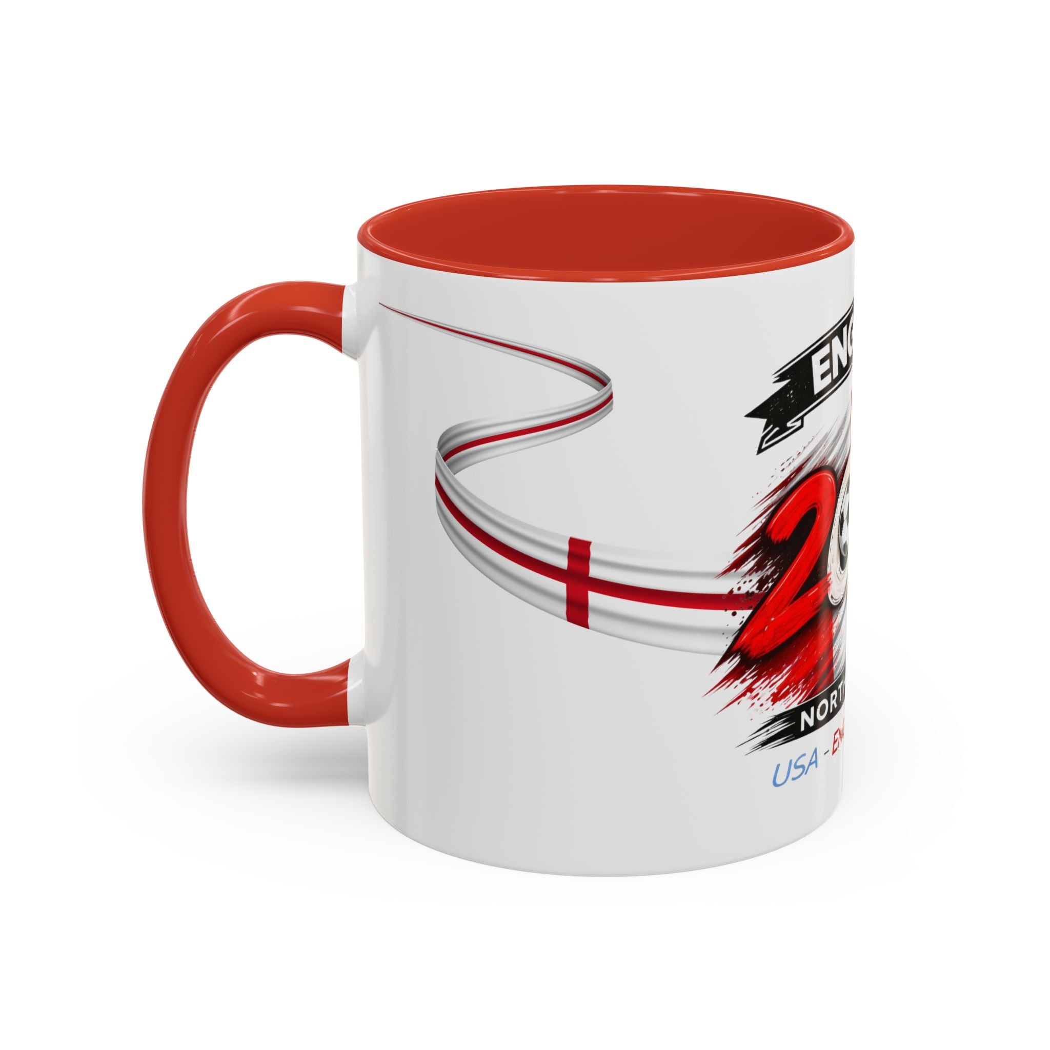 England 2026 Soccer  Cup Mug – North America (USA • England • Mexico)