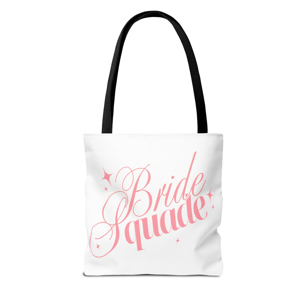 Bride Squad Tote Bag — Pink Bridal Bachelorette Party Gift